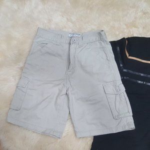 Calvin Klein Boys Tan Cargo Short